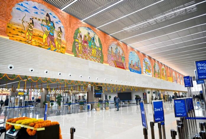 Ayodhya Airport inaugurated on 30 December 2023